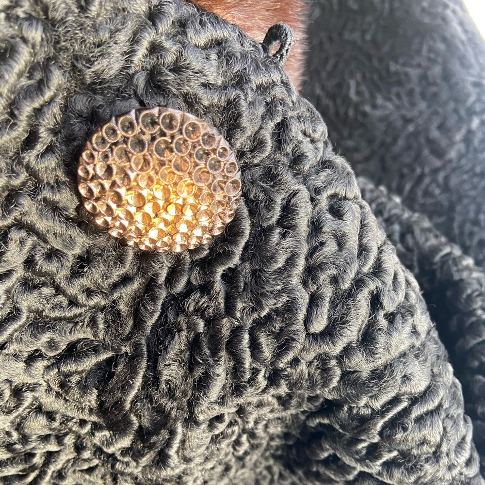 Vintage Accent Button from
Reach Lamewool coat